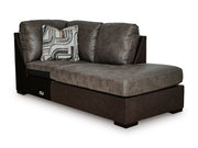 Castille Way Sleeper Sectional with Chaise - Theo's Factory Direct Mattress & Furniture (Columbus, OH)