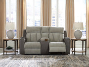 WhipLash Power Reclining Loveseat with Console - Theo's Factory Direct Mattress & Furniture (Columbus, OH)