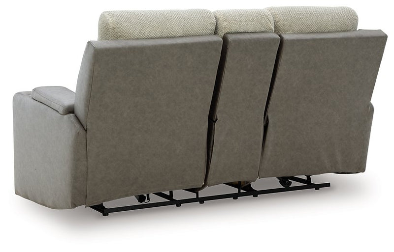 WhipLash Power Reclining Loveseat with Console - Theo's Factory Direct Mattress & Furniture (Columbus, OH)