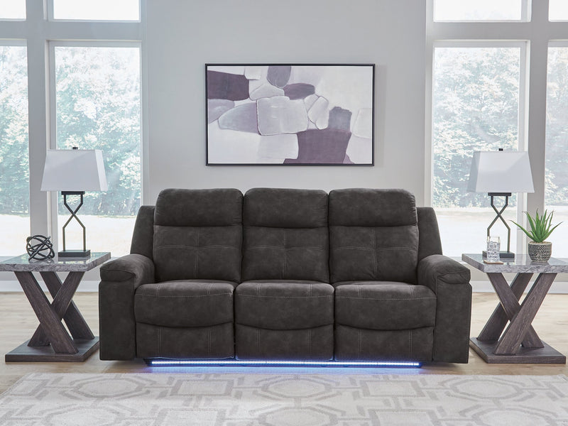Brysonview Reclining Sofa - Theo's Factory Direct Mattress & Furniture (Columbus, OH)