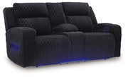 Forest Lake Power Reclining Loveseat with Console - Theo's Factory Direct Mattress & Furniture (Columbus, OH)