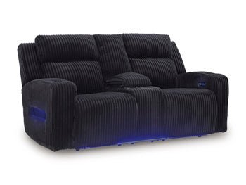 Forest Lake Power Reclining Loveseat with Console - Theo's Factory Direct Mattress & Furniture (Columbus, OH)