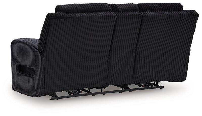 Forest Lake Power Reclining Loveseat with Console - Theo's Factory Direct Mattress & Furniture (Columbus, OH)