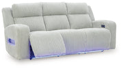 Forest Lake Power Reclining Sofa - Theo's Factory Direct Mattress & Furniture (Columbus, OH)