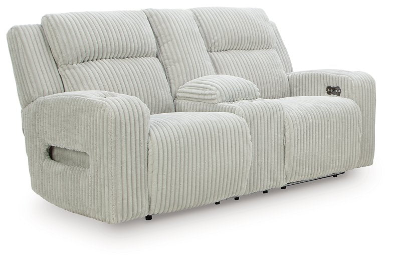 Forest Lake Power Reclining Loveseat with Console - Theo's Factory Direct Mattress & Furniture (Columbus, OH)