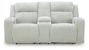 Forest Lake Power Reclining Loveseat with Console - Theo's Factory Direct Mattress & Furniture (Columbus, OH)