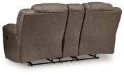 Lowilla Reclining Loveseat with Console - Theo's Factory Direct Mattress & Furniture (Columbus, OH)