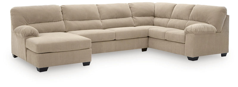 SimpleJoy 3-Piece Sectional w/ Chaise