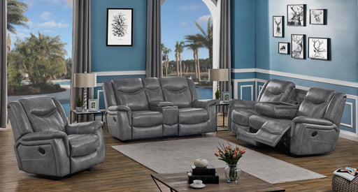 Conrad 3-piece Living Room Set Grey - Theo's Factory Direct Mattress & Furniture (Columbus, OH)