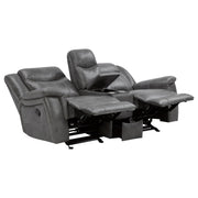 Conrad Reclining Glider Loveseat - Theo's Factory Direct Mattress & Furniture (Columbus, OH)