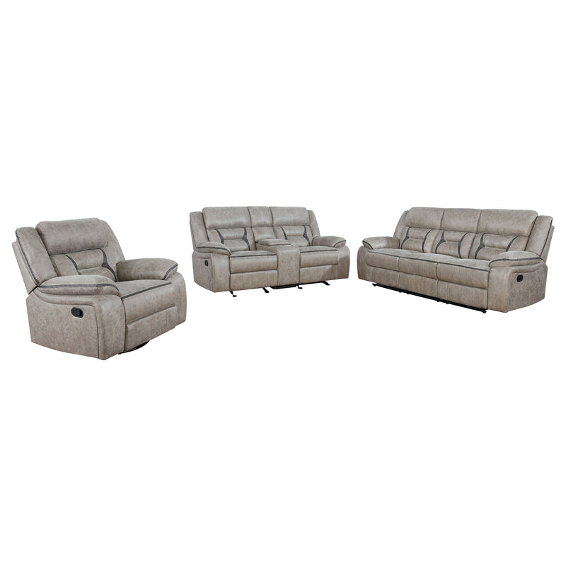 Greer Reclining Sofa Set - Theo's Factory Direct Mattress & Furniture (Columbus, OH)