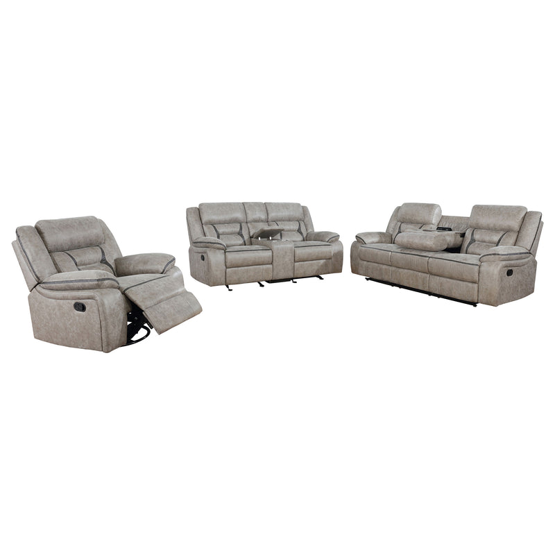 Greer Reclining Sofa Set - Theo's Factory Direct Mattress & Furniture (Columbus, OH)