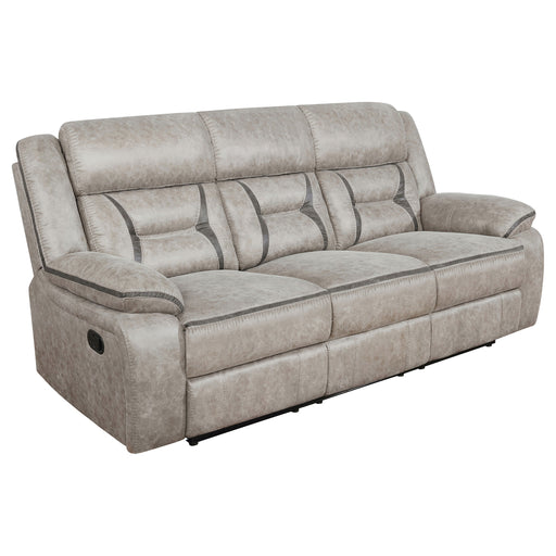Greer Reclining Sofa - Theo's Factory Direct Mattress & Furniture (Columbus, OH)