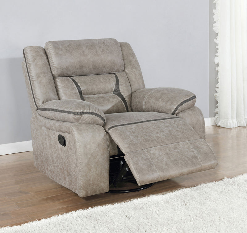 Greer Swivel Glider Recliner - Theo's Factory Direct Mattress & Furniture (Columbus, OH)