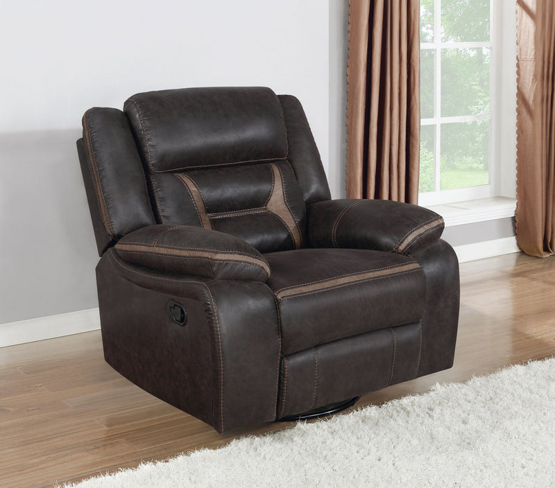Greer Swivel Glider Recliner - Theo's Factory Direct Mattress & Furniture (Columbus, OH)