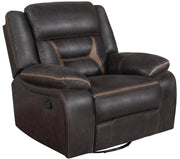 Greer Upholstered Tufted Back Glider Recliner - Theo's Factory Direct Mattress & Furniture (Columbus, OH)