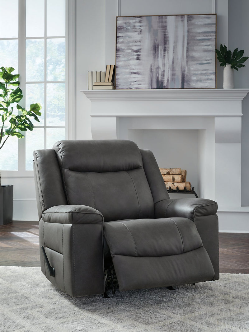 Status Check Recliner - Theo's Factory Direct Mattress & Furniture (Columbus, OH)