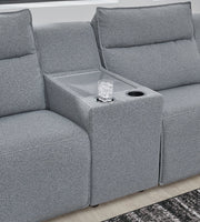 Modmax Power Reclining Sectional with Chaise - Theo's Factory Direct Mattress & Furniture (Columbus, OH)