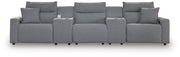 Modmax Power Reclining Sectional - Theo's Factory Direct Mattress & Furniture (Columbus, OH)