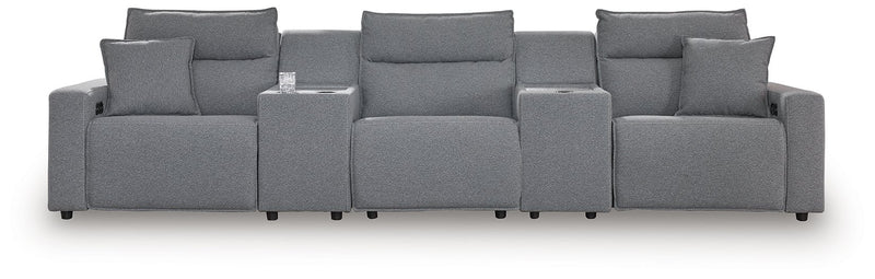 Modmax Power Reclining Sectional - Theo's Factory Direct Mattress & Furniture (Columbus, OH)