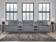 Modmax Power Reclining Sectional - Theo's Factory Direct Mattress & Furniture (Columbus, OH)