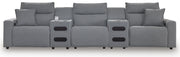 Modmax Power Reclining Sectional - Theo's Factory Direct Mattress & Furniture (Columbus, OH)