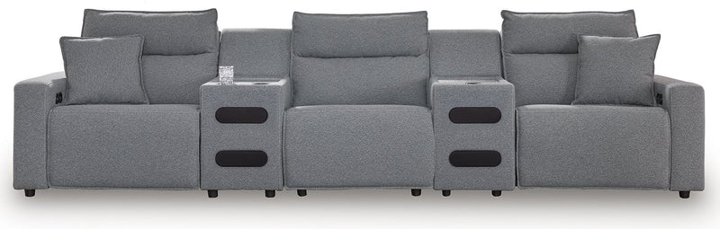 Modmax Power Reclining Sectional - Theo's Factory Direct Mattress & Furniture (Columbus, OH)