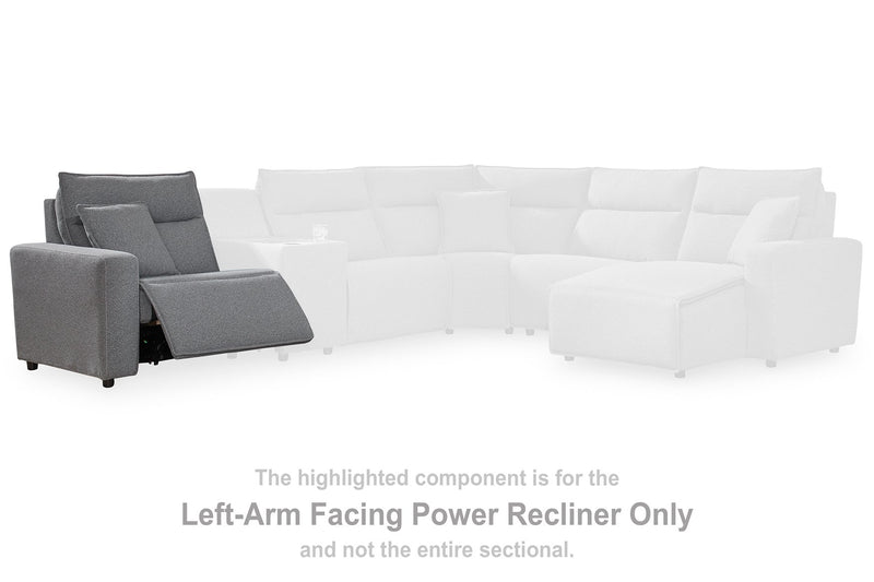 Modmax Power Reclining Sectional - Theo's Factory Direct Mattress & Furniture (Columbus, OH)
