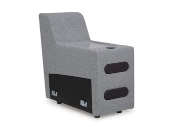 Modmax Power Reclining Sectional with Chaise - Theo's Factory Direct Mattress & Furniture (Columbus, OH)