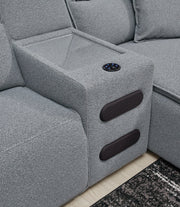 Modmax Power Reclining Sectional - Theo's Factory Direct Mattress & Furniture (Columbus, OH)