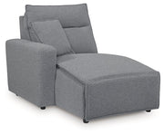 ModMax II Reclining Sectional with Chaise and Audio Console - Theo's Factory Direct Mattress & Furniture (Columbus, OH)