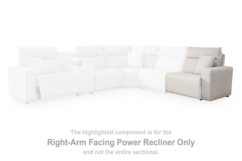 Modmax II Power Reclining Sectional with Audio Consoles - Theo's Factory Direct Mattress & Furniture (Columbus, OH)