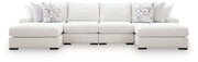 Misty-Lakes Double Chaise Sectional - Theo's Factory Direct Mattress & Furniture (Columbus, OH)