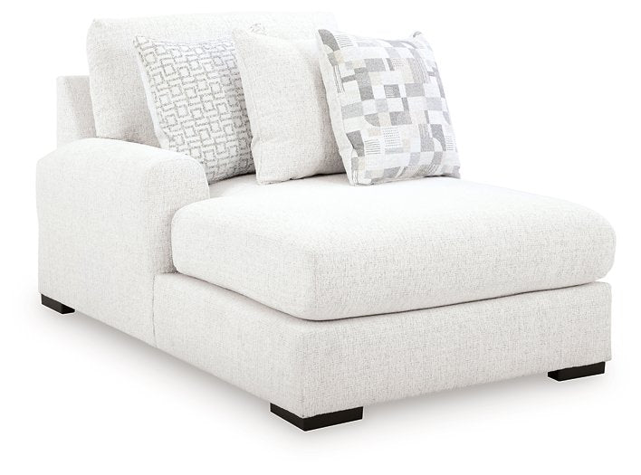Misty-Lakes Sectional with Chaise - Theo's Factory Direct Mattress & Furniture (Columbus, OH)