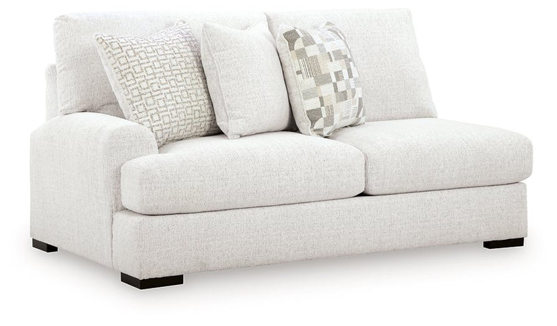 Misty-Lakes Sectional with Chaise - Theo's Factory Direct Mattress & Furniture (Columbus, OH)