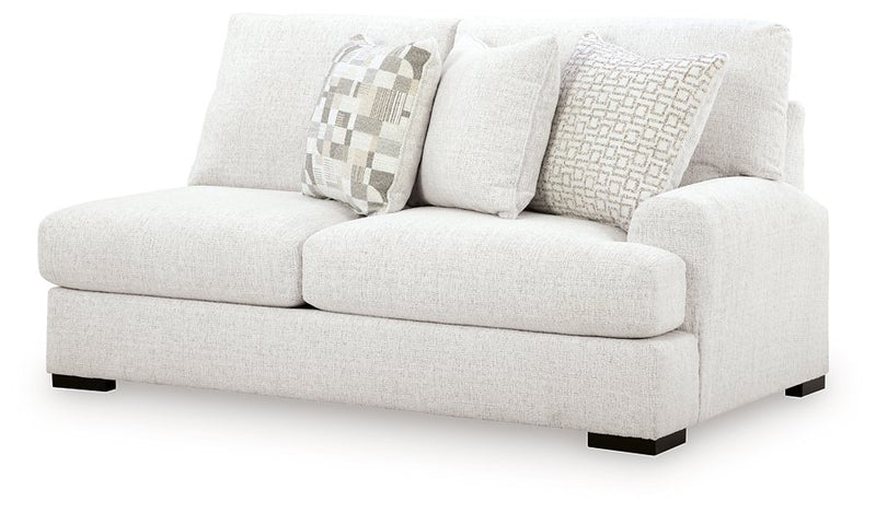 Misty-Lakes Sectional with Chaise - Theo's Factory Direct Mattress & Furniture (Columbus, OH)