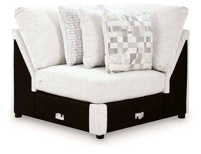 Misty-Lakes Sectional with Chaise - Theo's Factory Direct Mattress & Furniture (Columbus, OH)