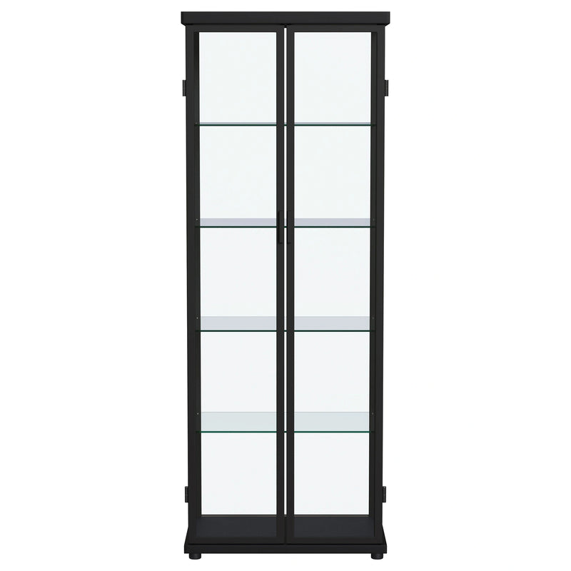 Aero Curio Cabinet with LED Lighting