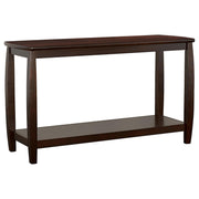Dixon Rectangular Sofa Table with Lower Shelf Espresso - Theo's Factory Direct Mattress & Furniture (Columbus, OH)