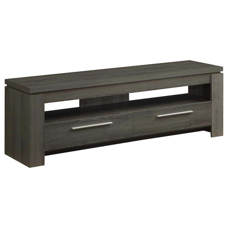 Elkton 2-drawer TV Console Weathered Grey - Theo's Factory Direct Mattress & Furniture (Columbus, OH)