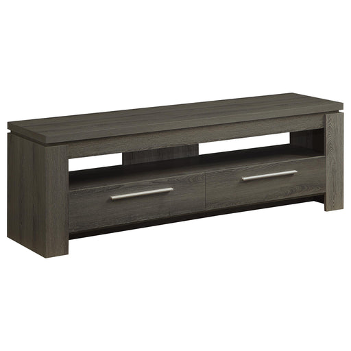 Elkton 2-drawer TV Console Weathered Grey - Theo's Factory Direct Mattress & Furniture (Columbus, OH)