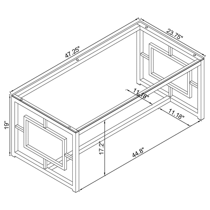 Merced Coffee Table Sets - Theo's Factory Direct Mattress & Furniture (Columbus, OH)