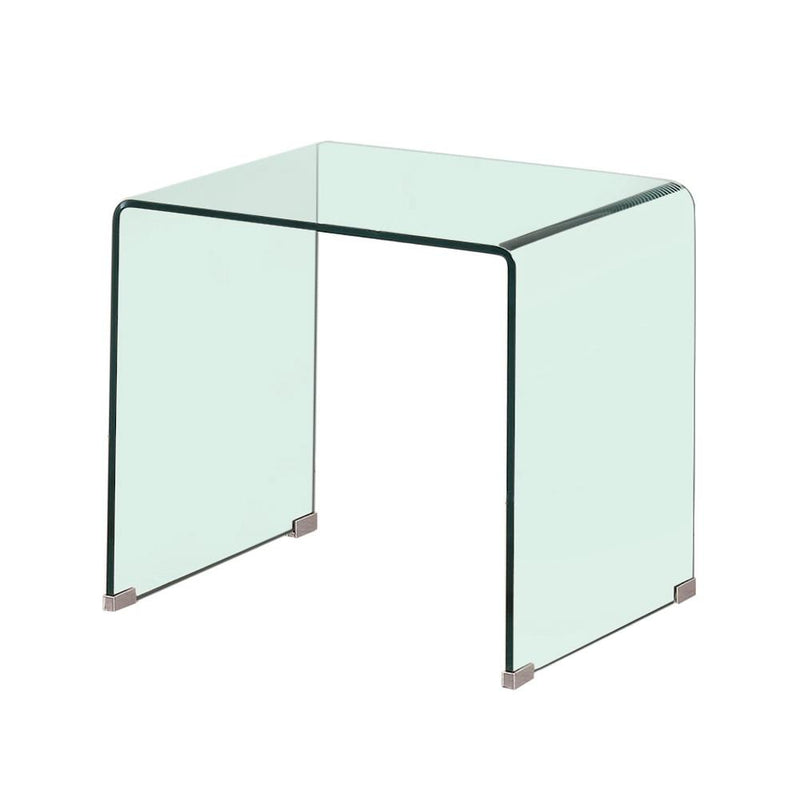 Ripley Square End Table Clear - Theo's Factory Direct Mattress & Furniture (Columbus, OH)
