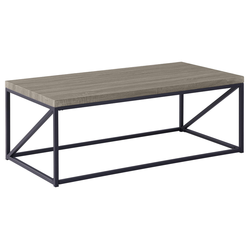 Birdie Rectangular Coffee Table Sonoma Grey - Theo's Factory Direct Mattress & Furniture (Columbus, OH)