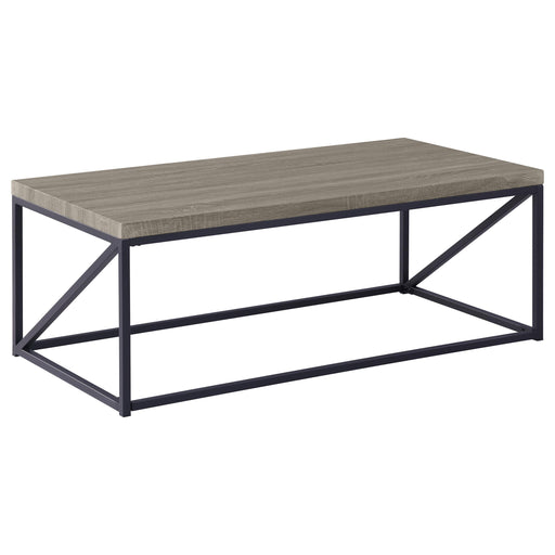 Birdie Rectangular Coffee Table Sonoma Grey - Theo's Factory Direct Mattress & Furniture (Columbus, OH)