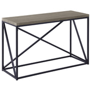 Birdie Rectangular Sofa Table Sonoma Grey - Theo's Factory Direct Mattress & Furniture (Columbus, OH)