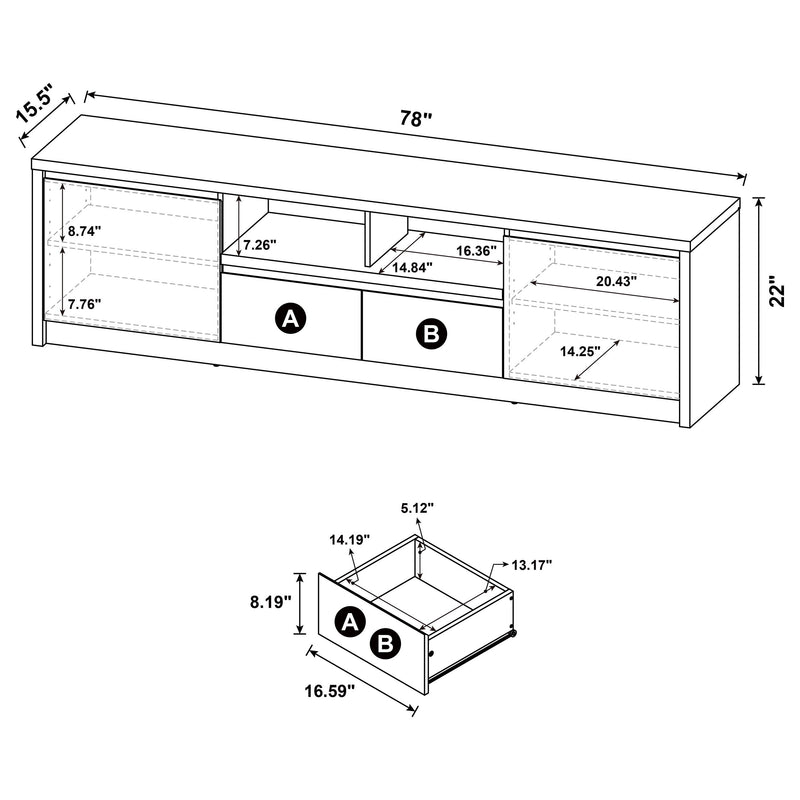 Winfield TV Stands - Theo's Factory Direct Mattress & Furniture (Columbus, OH)
