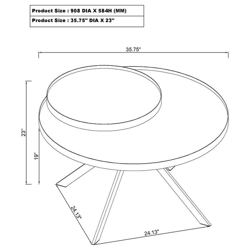 Briggs Coffee Tables - Theo's Factory Direct Mattress & Furniture (Columbus, OH)