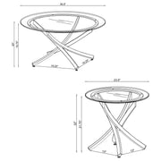 Brooke Table Sets - Theo's Factory Direct Mattress & Furniture (Columbus, OH)