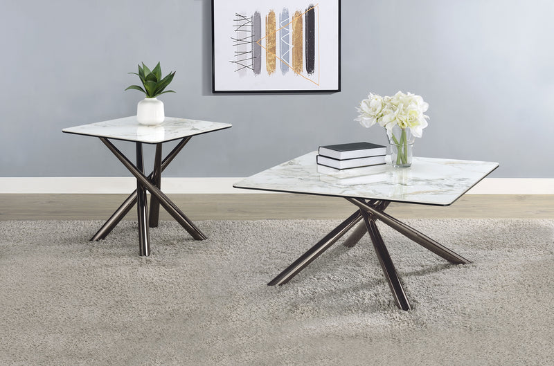 Carvell Coffee Table Sets - Theo's Factory Direct Mattress & Furniture (Columbus, OH)